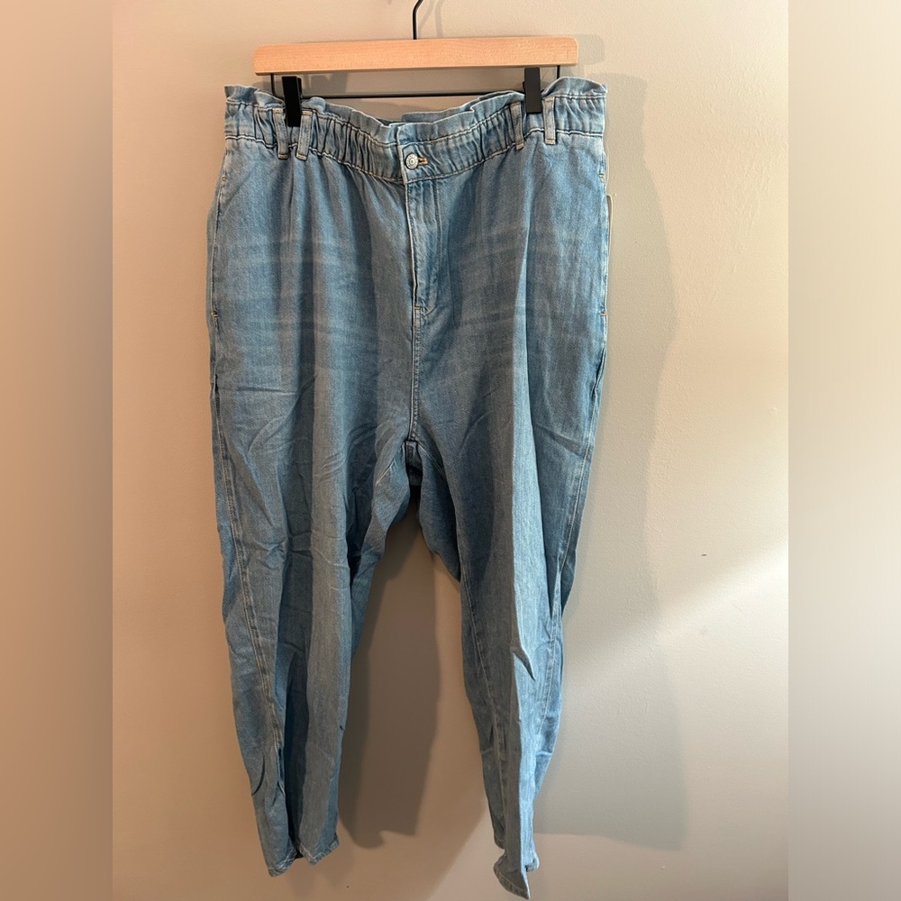 Anthropologie Pilcro Paperbag Waistband Jeans